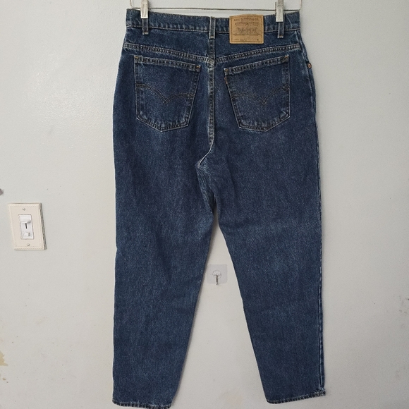 VINTAGE Levis 951 Jeans Women's Size 14 Orange Tab Tapered Relaxed Made in USA - Picture 2 of 9